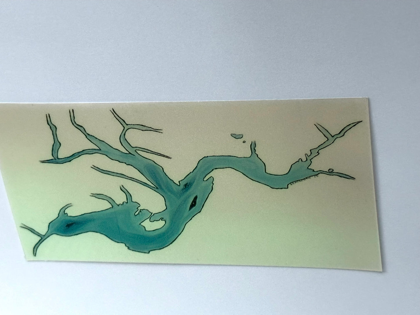 Guelph Lake - Original Holographic Art Sticker