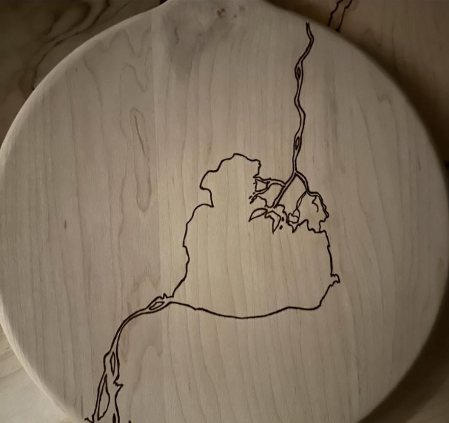 Lake St. Clair Serving Board