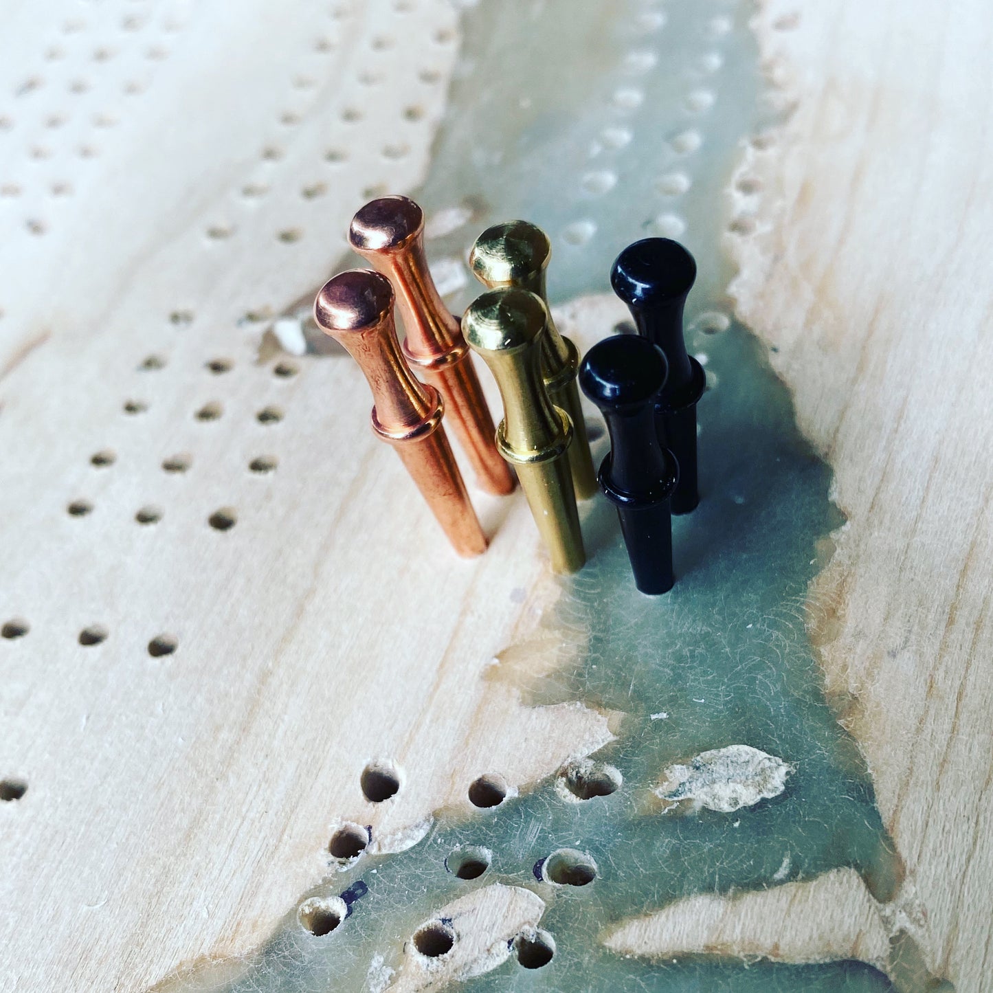Hand Made Cribbage Board