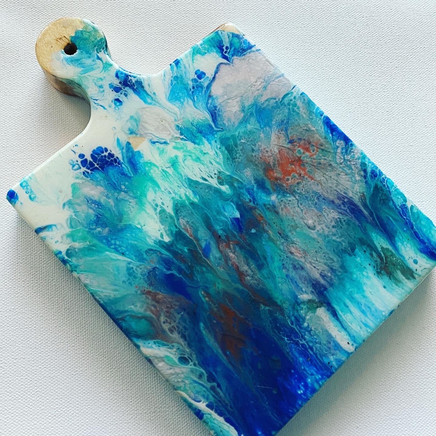 Mini Ocean Resin Serving Platter