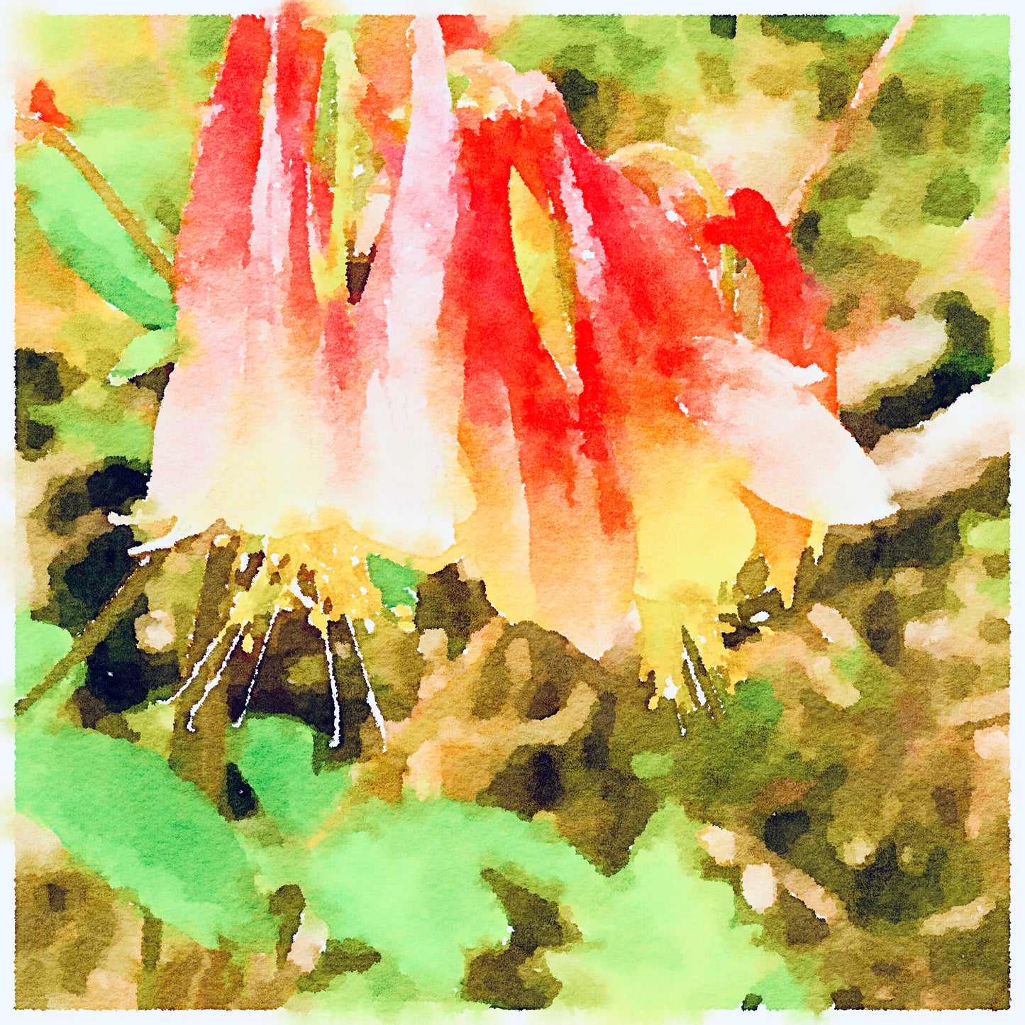 Weeping Flowers - Print