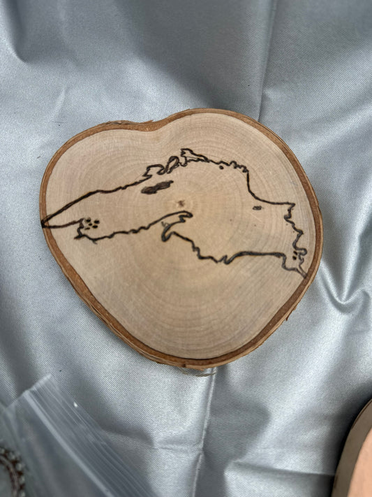 Lake Superior Map Art | Original Canadian Art — remillART