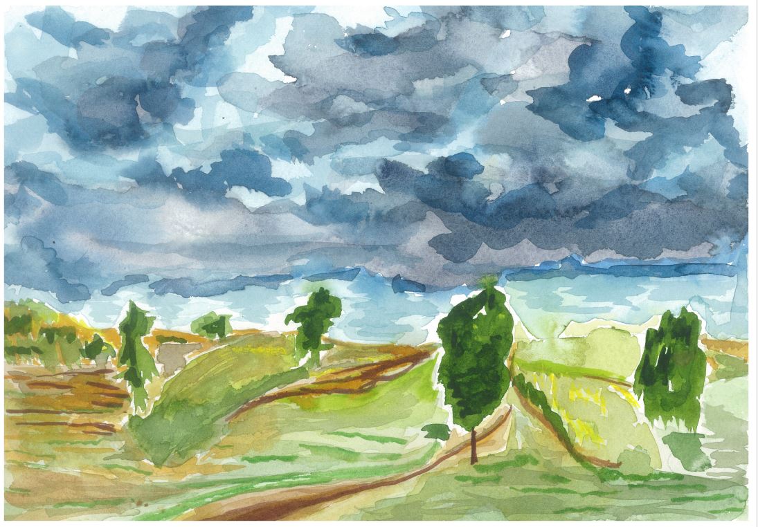 Canadian Country Hills - Print