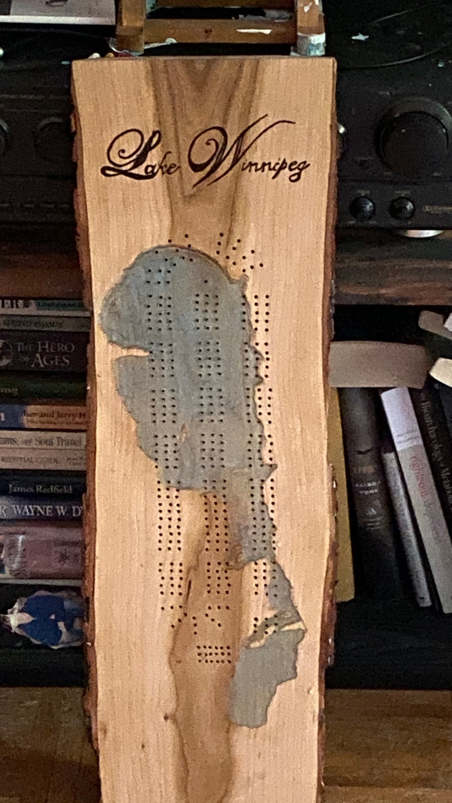 Hand Made Cribbage Board